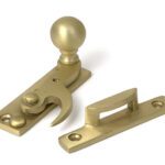 Satin Brass Sash Hook Fastener | 52377