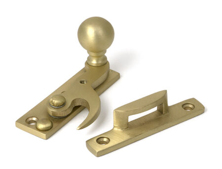 Satin Brass Sash Hook Fastener | 52377