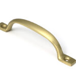 Satin Brass Slim Sash Pull | 52385