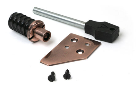 Polished Bronze Key-Flush Sash Stop | 52401 - Image 2