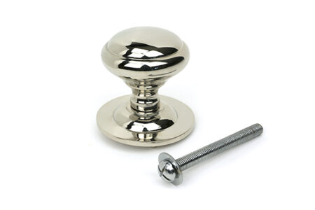 Polished Nickel Round Centre Door Knob | 52406 - Image 2