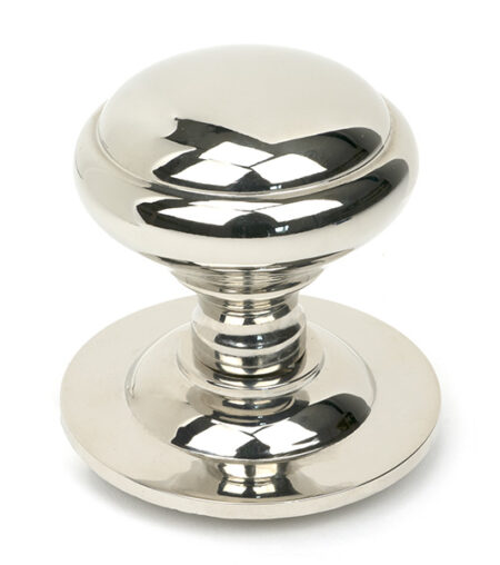 Polished Nickel Round Centre Door Knob | 52406