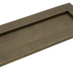 Burnished Brass Small Letter Plate | 52407