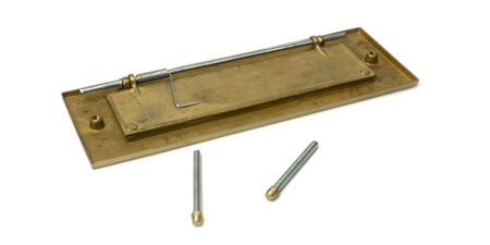 Satin Brass Large Letter Plate | 52413 - Image 2