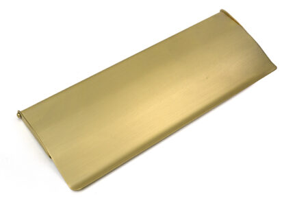 Satin Brass Large Letter Plate Cover | 52414