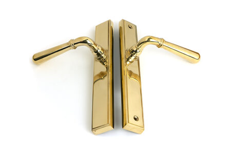Polished Brass Newbury Slimline Lever Espag. Latch Set | 52420 - Image 5