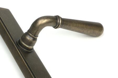 Burnished Brass Newbury Slimline Lever Espag. Latch Set | 52421 - Image 6
