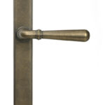 Burnished Brass Newbury Slimline Lever Espag. Latch Set | 52421