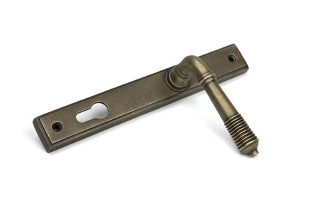 Reeded Slimline Lever Espag. Lock Set - Image 3