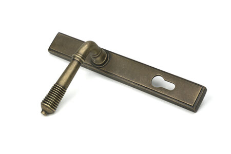 Reeded Slimline Lever Espag. Lock Set - Image 4