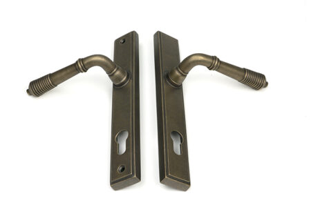 Reeded Slimline Lever Espag. Lock Set - Image 5