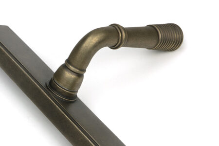 Burnished Brass Reeded Slimline Lever Latch Set | 52426 - Image 6