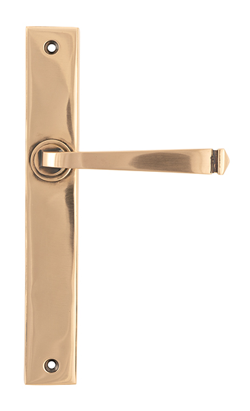 Polished Bronze Avon Slimline Lever Latch Set | 52430