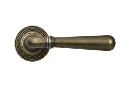 Burnished Brass Newbury Lever on Rose Set (Beehive) | 52439 - Image 2