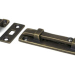Burnished Brass 4" Universal Bolt | 52459