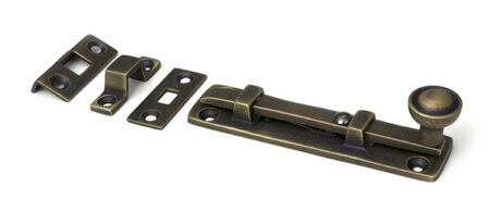 Burnished Brass 4" Universal Bolt | 52459