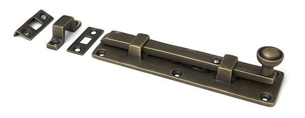Burnished Brass 6" Universal Bolt | 52460