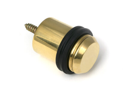 Polished Brass Floor Mounted Door Stop | 52469
