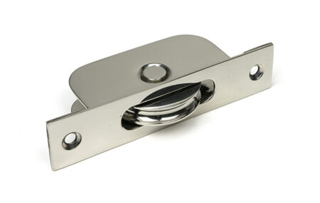 Polished Marine SS (316) Square Ended Sash Pulley 75kg | 52479