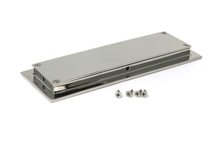 From the Anvil Art Deco Rectangular Pull - Polished Marine SS - Image 2