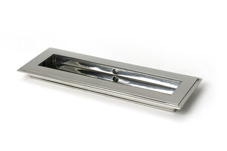 From the Anvil Art Deco Rectangular Pull - Polished Marine SS