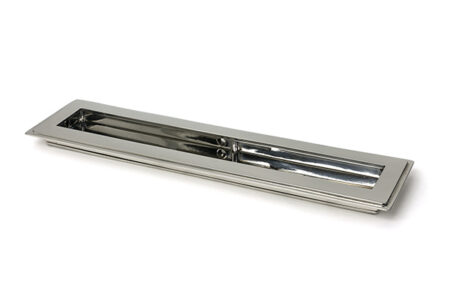 From the Anvil Art Deco Rectangular Pull - Polished Marine SS