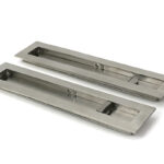 Satin Marine SS (316) 250mm Plain Rectangular Pull - Privacy Set | 52504