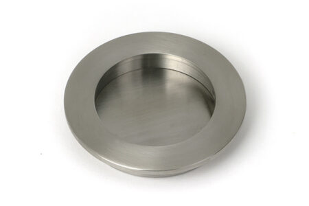 Satin Marine SS (316) 75mm Plain Round Pull | 52512