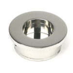 Polished Marine SS (316) 34mm Round Finger Edge Pull | 52521