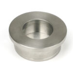 Satin Marine SS (316) 34mm Round Finger Edge Pull | 52522