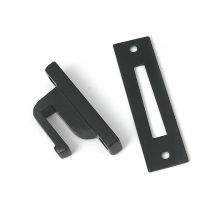 Matt Black Locking Reeded Fastener | 52529 - Image 3