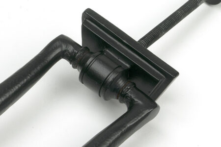 From the Anvil Art Deco Door Knocker - Matt Black - Image 3