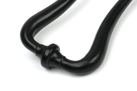 From the Anvil Art Deco Door Knocker - Matt Black - Image 4