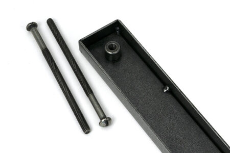 From the Anvil Pewter Slimline External Blank Plate (Each) - Pewter Patina - Image 2