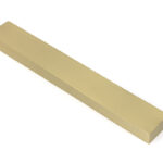 Satin Brass Slimline External Blank Plate (Each) | 52576