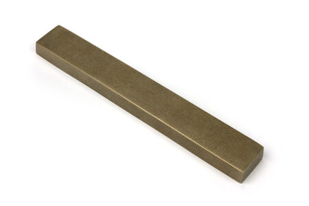From the Anvil Burnished Brass Slimline External Blank Plate (Each)