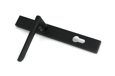 Matt Black Eaton Slimline Lever Espag. Lock Set | 52606 - Image 4