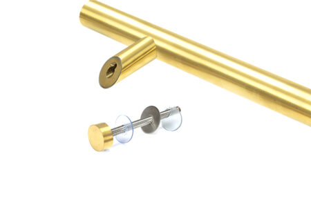 (304) 100mm Bolt Fixings for T Bar (2) - Offset - Image 2