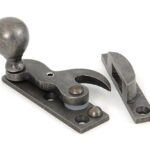 From the Anvil Antique Pewter Sash Hook Fastener - Pewter Patina