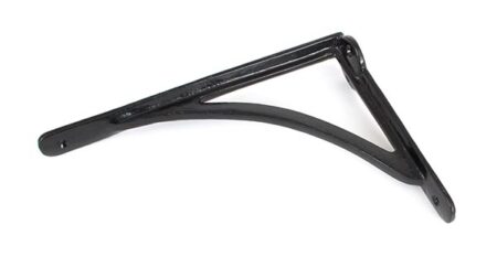 From the Anvil Black 10'' x 7'' Curved Shelf Bracket - Image 2