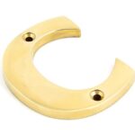 Polished Brass Letter C | 83801C