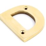 Polished Brass Letter D | 83801D