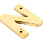 Polished Brass Letter N | 83801N