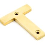 Polished Brass Letter T | 83801T