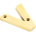 Polished Brass Letter V | 83801V
