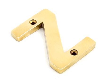 Polished Brass Letter Z | 83801Z
