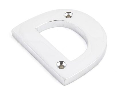 Polished Chrome Letter D | 83802D