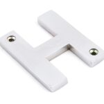 Polished Chrome Letter H | 83802H