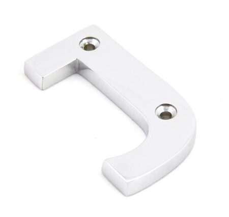Polished Chrome Letter J | 83802J