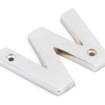 Polished Chrome Letter W | 83802W